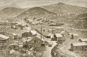 Silver City, Nevada, c.1870, de 